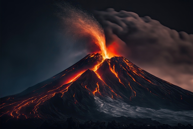 火山のイメージ